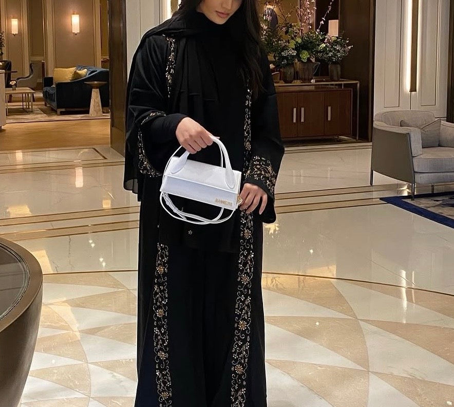 Safiya Beaded Detail Abaya