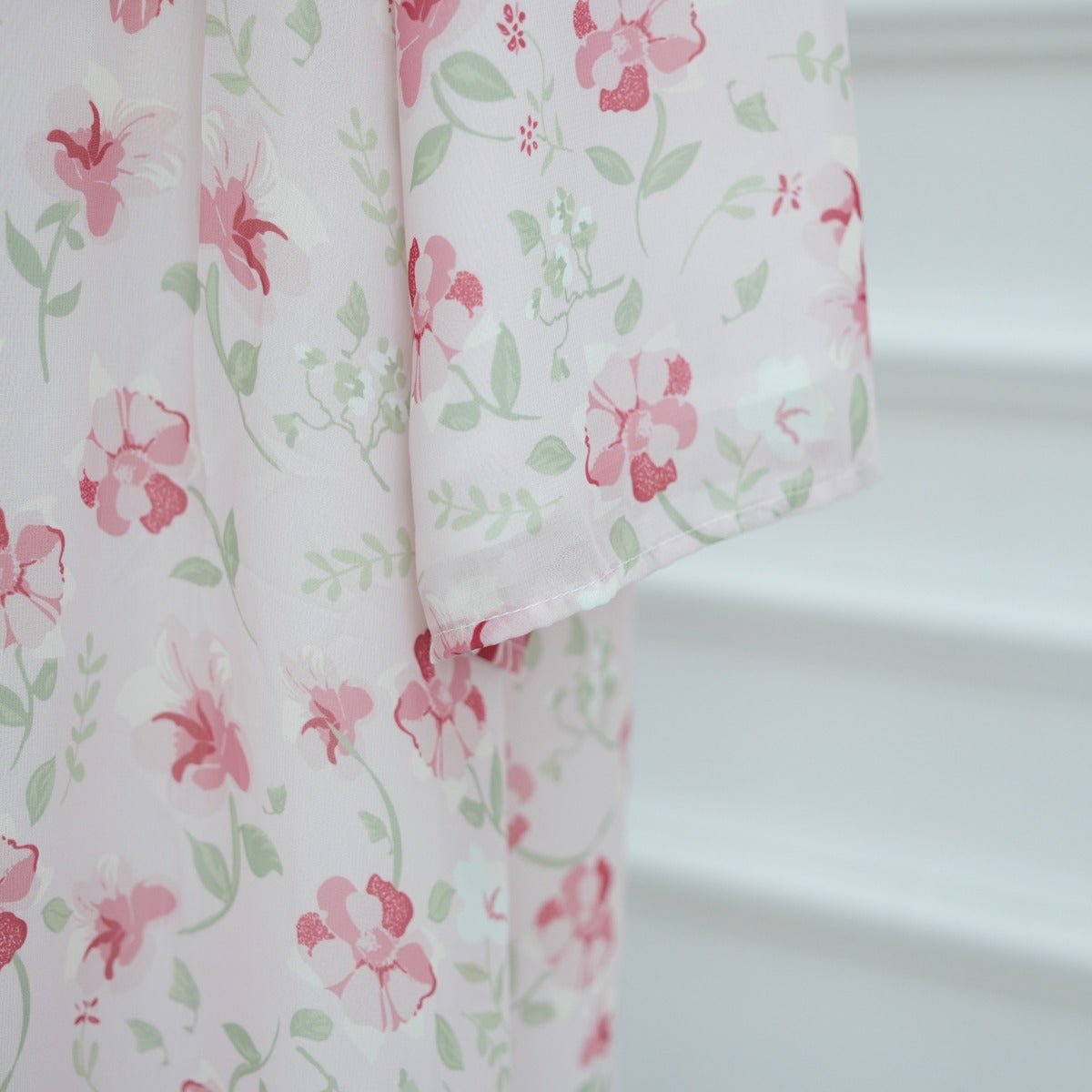 Zahri Abaya and Hijab Set in Pink