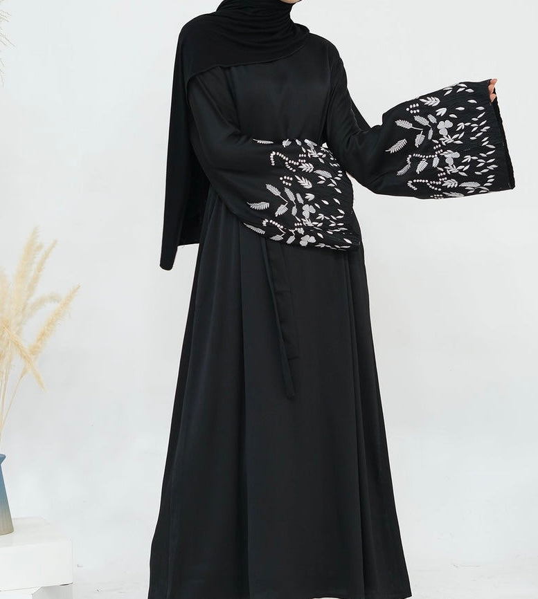 Leena Embroidery Abaya