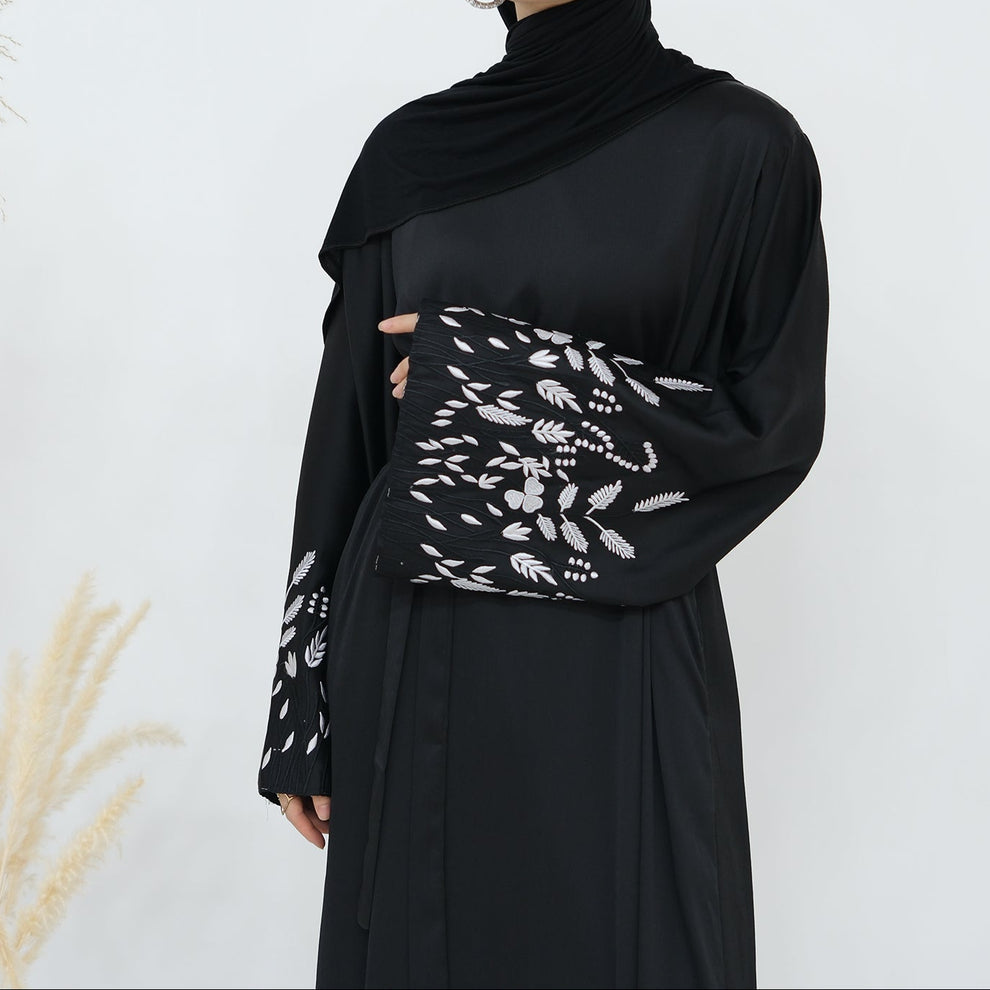 Leena Embroidery Abaya