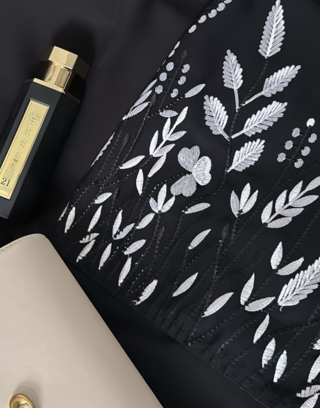 Leena Embroidery Abaya