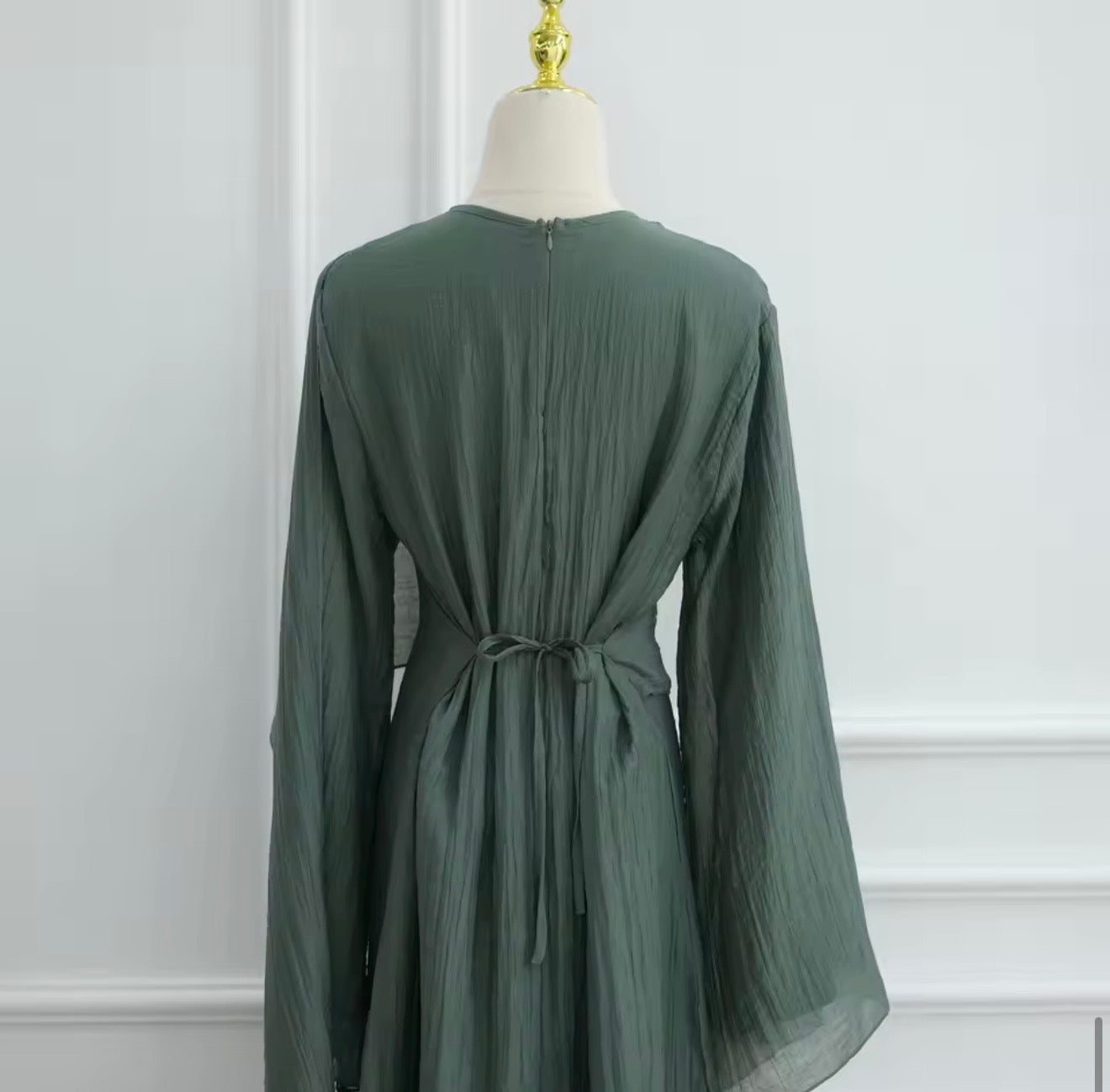 Rana Abaya Dress in Green