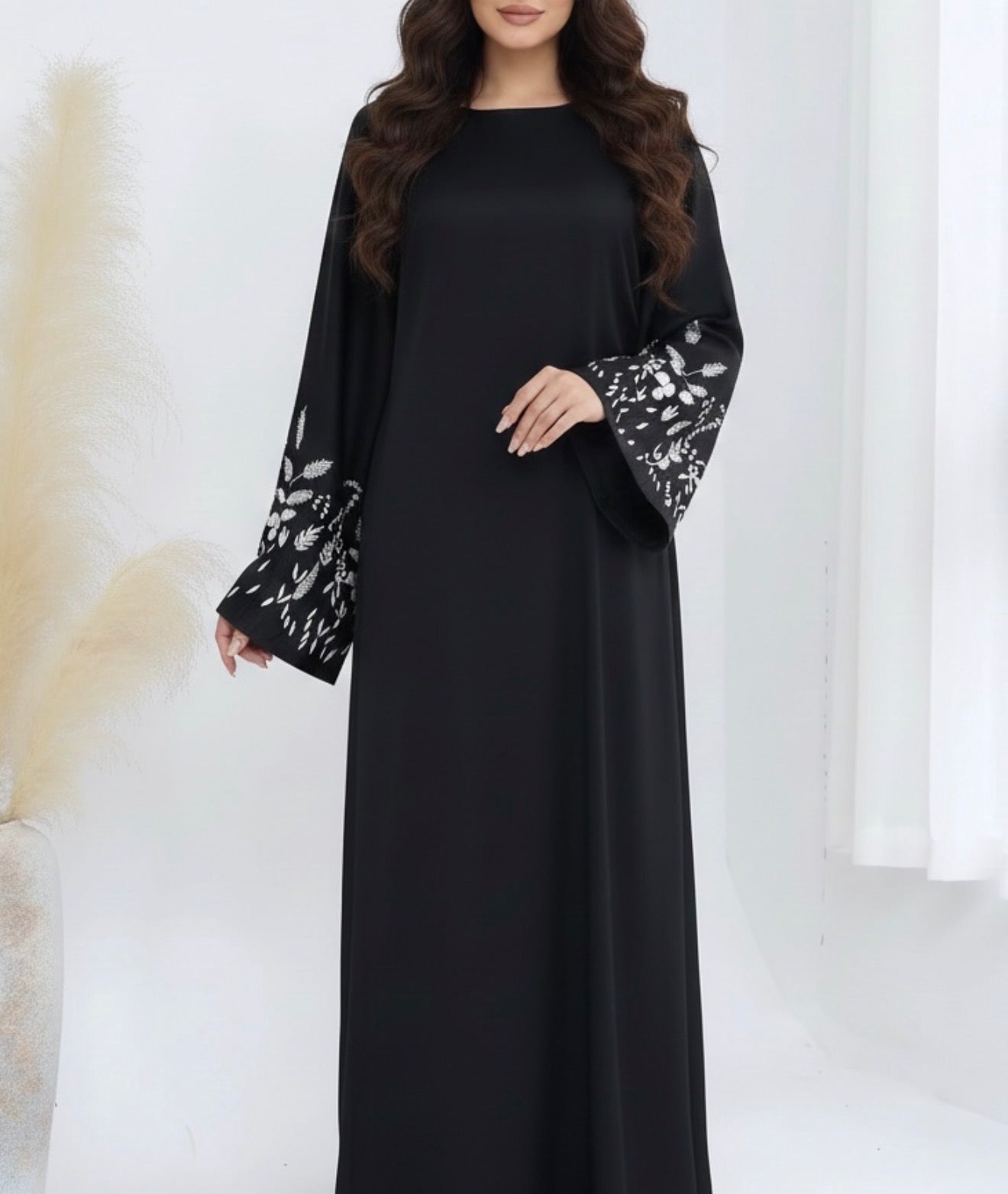 Leena Embroidery Abaya
