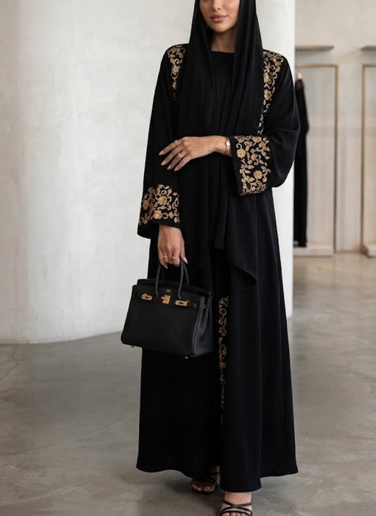 Safiya Beaded Detail Abaya