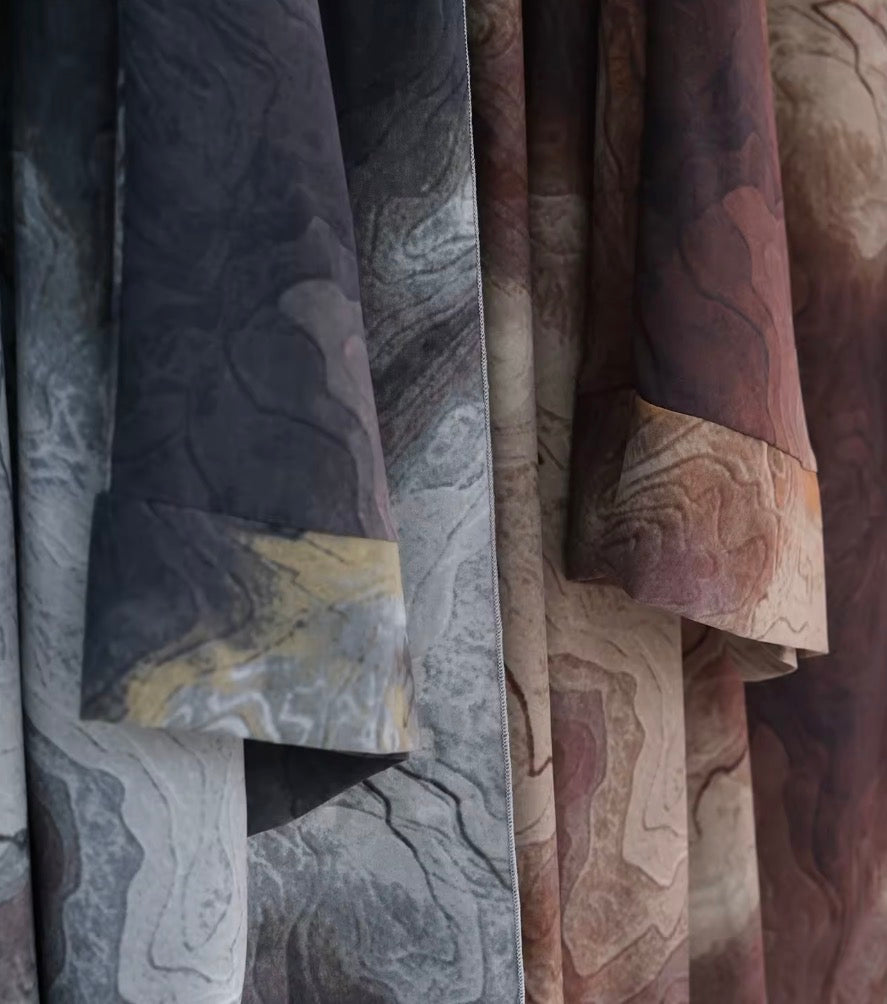 Al Sarab Abaya and Hijab Set in Grey