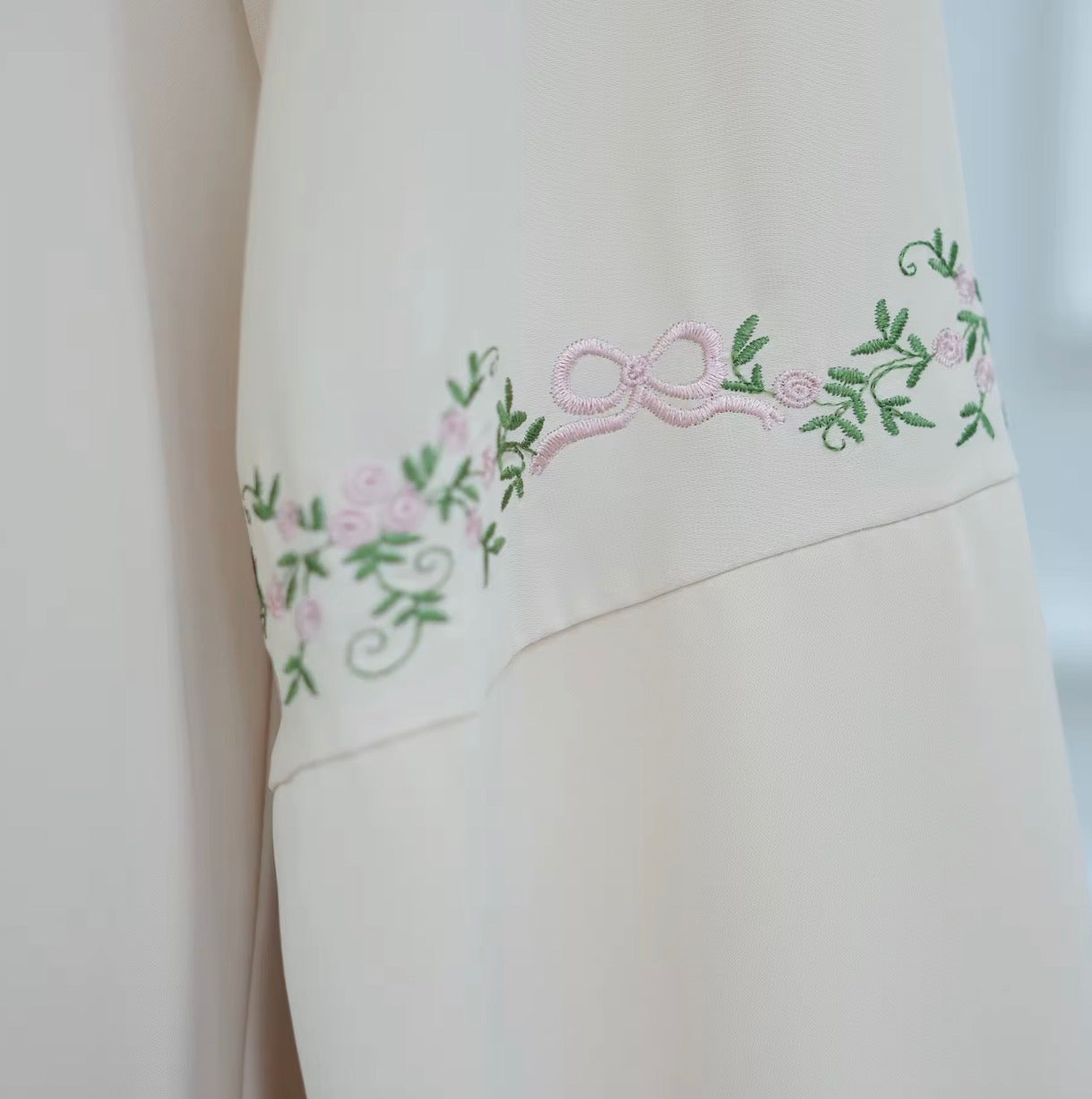 Alya Abaya and Hijab Set in Beige